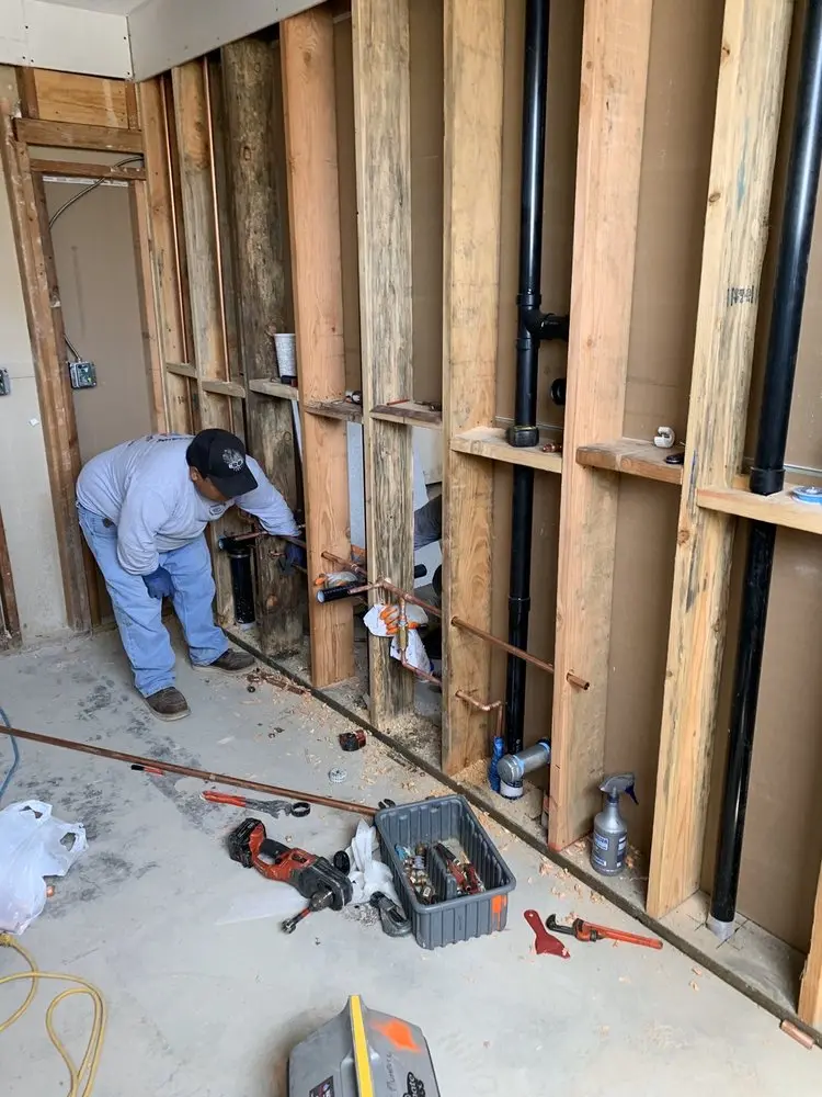 Commercial rough-in plumbing for Commercial Plumbing in Ocean Pines
